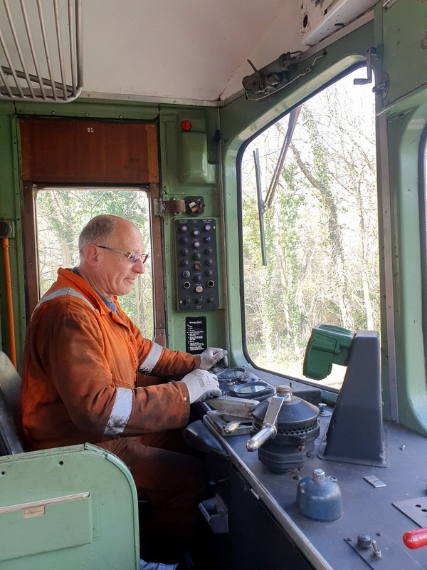 Class 110: First adventure out of Pentre Yard