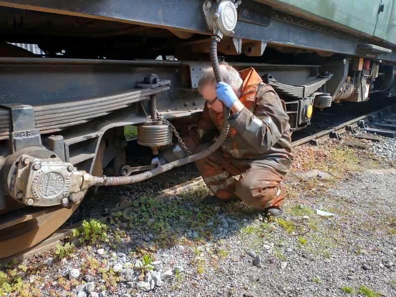 Class 110: Checking and oiling brakegear