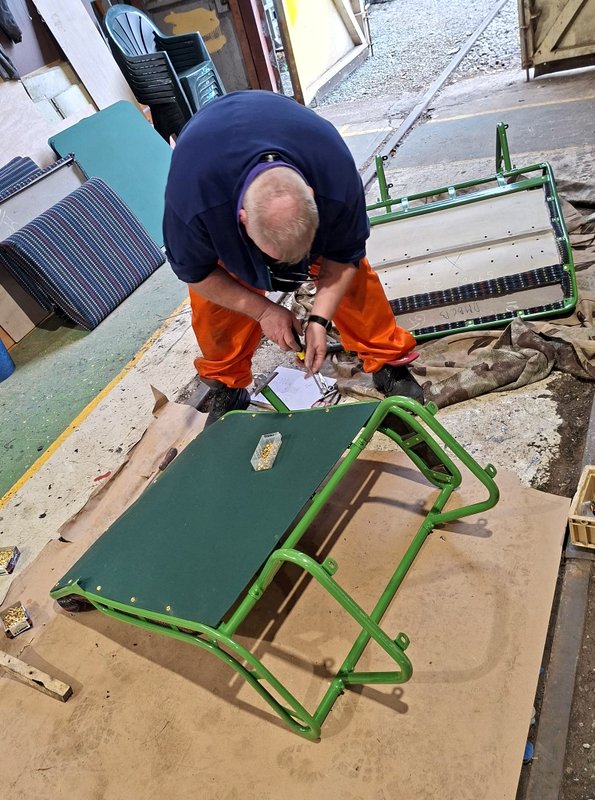 Class 110: Building second class seats for 51813