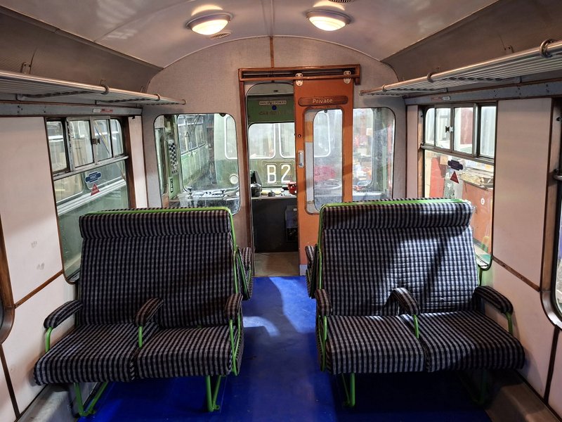 Class 110: 51842 first class seats being installed