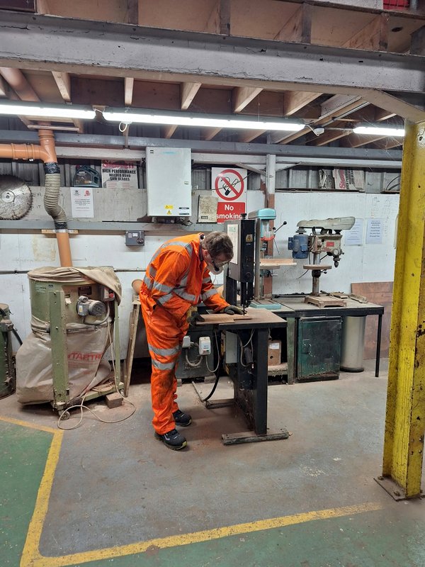 Class 110: Cutting trim for the partition windows