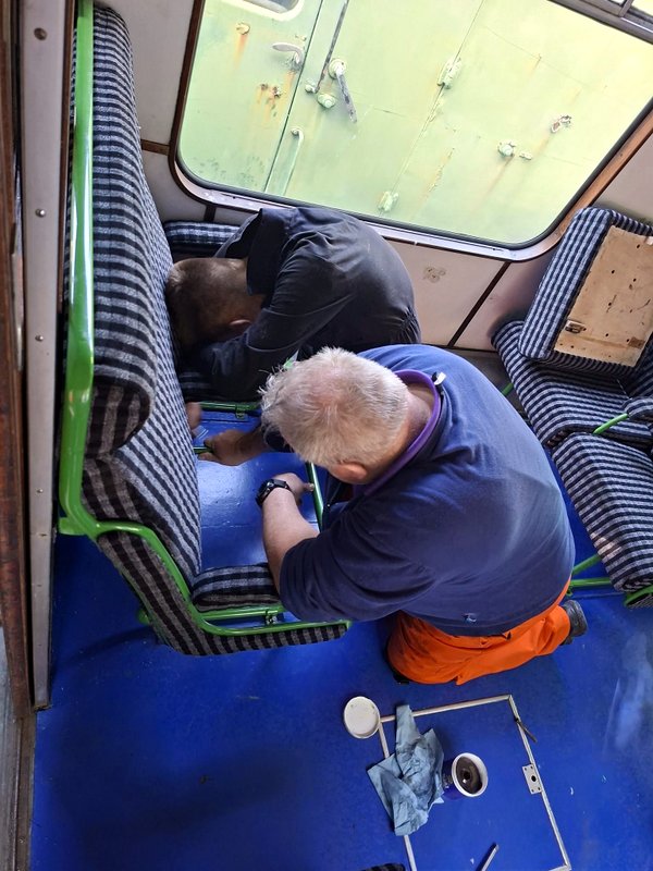 Class 110: Bolting down first class seats