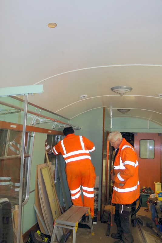 Class 105: A brand new luggage rack under construction