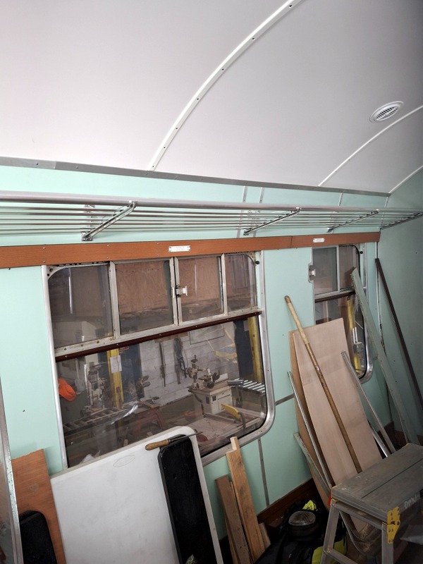 Class 105: A brand new luggage rack under construction