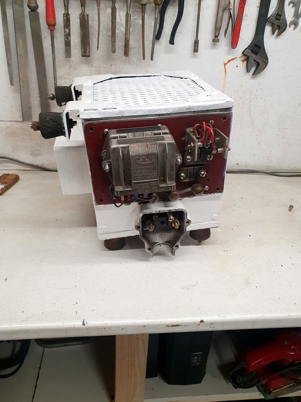 Class 127: Repaired alternator regulator