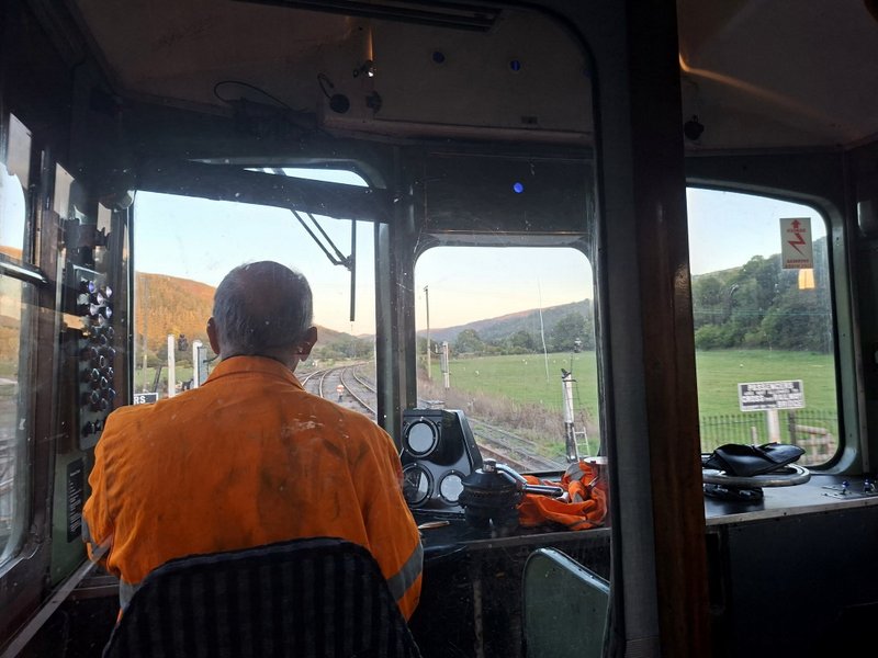 Class 110: Leaving Carrog towards Llangollen on 04/10/26