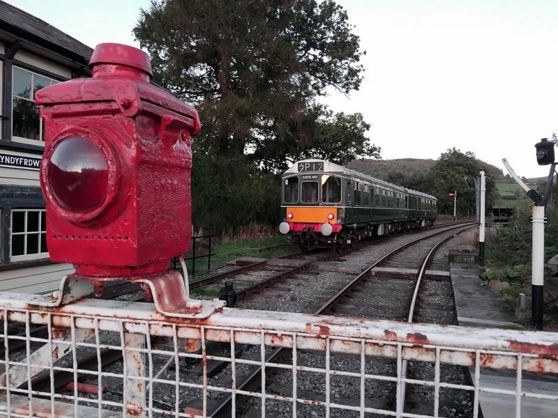Class 110: At Glyndyfrdwy on 04/10/26