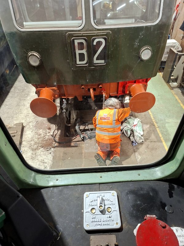 Class 105: Tidying up the front bufferbeam