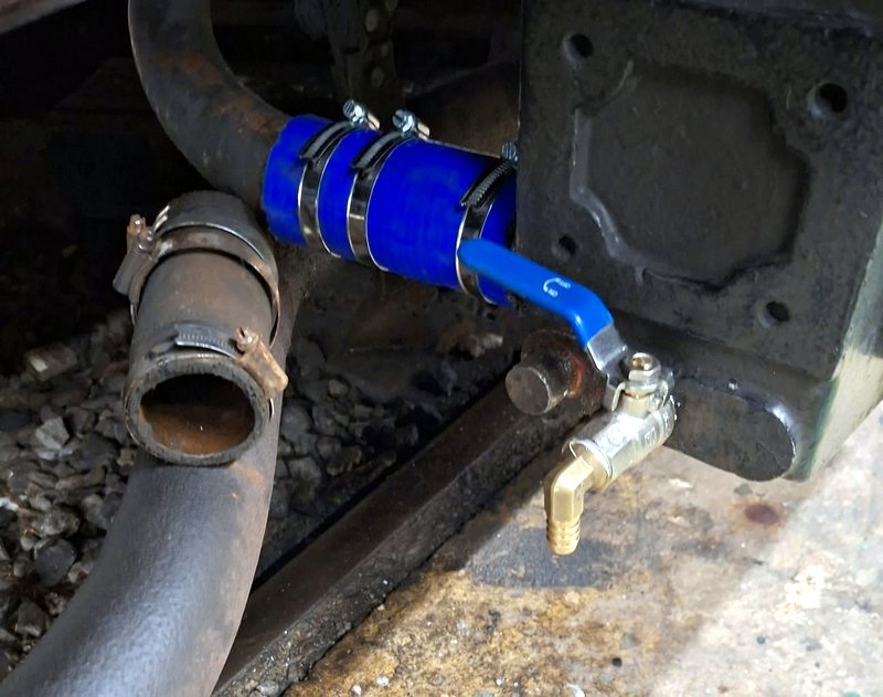 Class 110: A new drain tap on a radiator